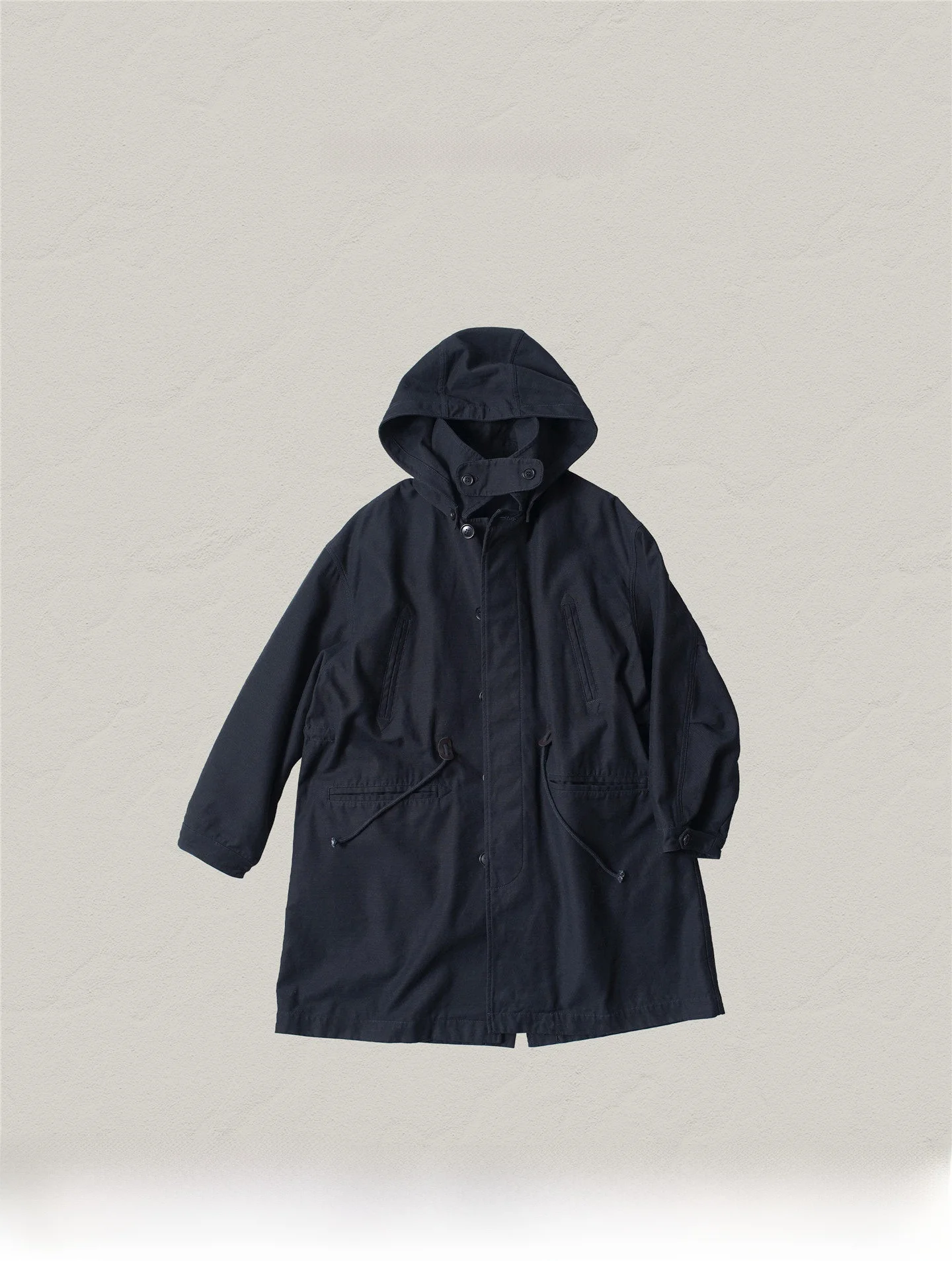 Long Pure Cotton Casual Coat Women's Loose Fit Drawstring Waist Hooded Coat Dark Blue Spring New Style Elegant Female Outerwear
Long Pure Cotton Casual Coat Women's Loose Fit Drawstring Waist Hooded Coat Dark Blue Spring New Style Elegant Female Outerwear