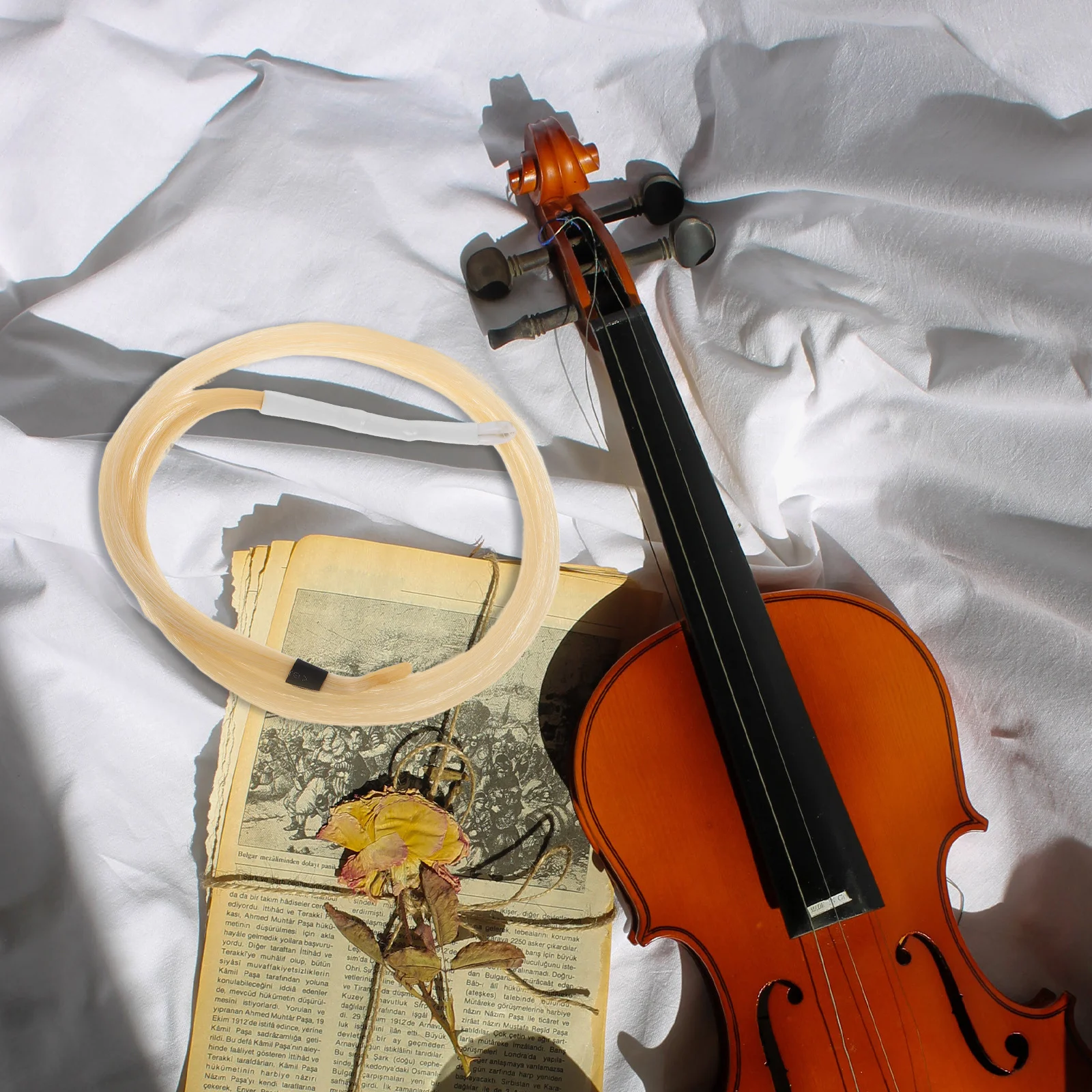 Erhu Bow Hair Replacement Premium Horse Hair for Violin Viola Fiddle Easy Install Musical Instrument Accessories
Erhu Bow Hair Replacement Premium Horse Hair for Violin Viola Fiddle Easy Install Musical Instrument Accessories