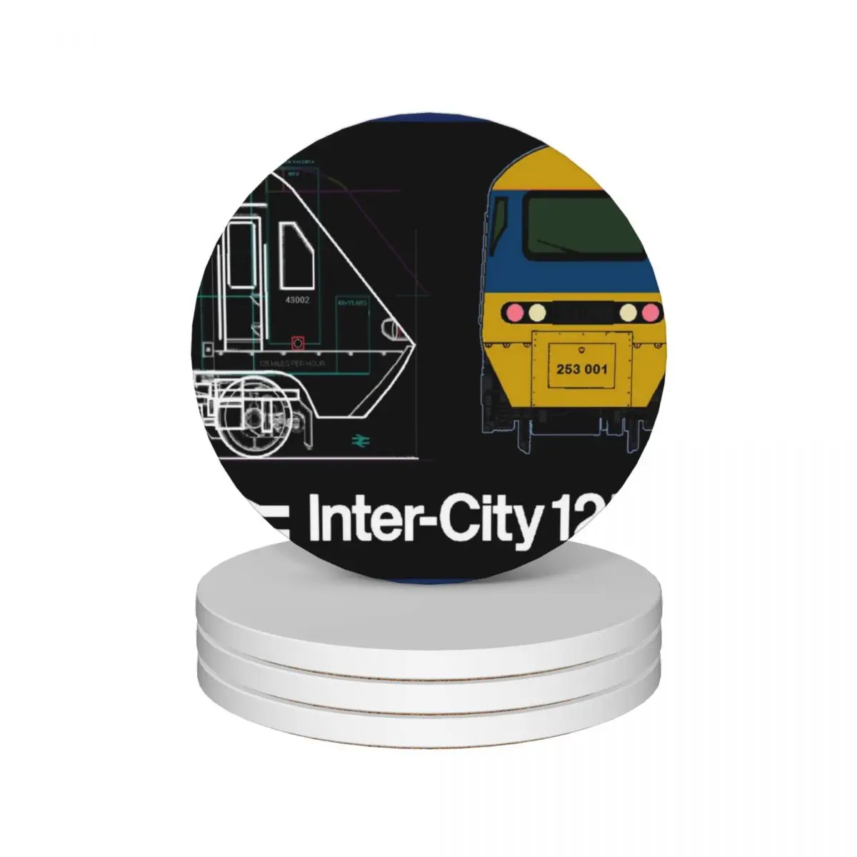 INTERCITY Ceramic Coasters (Set of 4) christmas Cup for tea ceramic set cute Coasters
INTERCITY Ceramic Coasters (Set of 4) christmas Cup for tea ceramic set cute Coasters