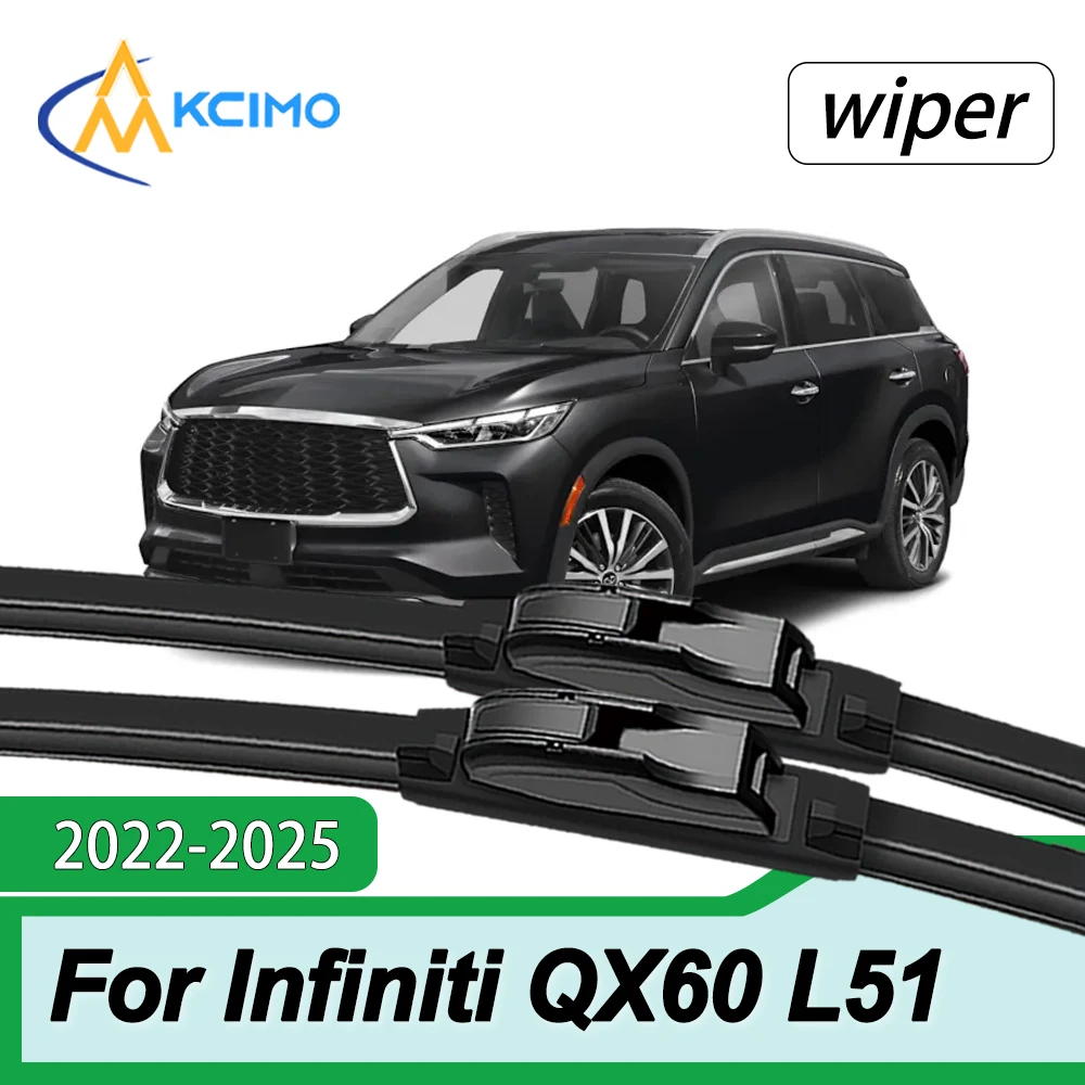 Wear Resistant Rubber Windscreen Wiper Parts For Infiniti QX60 L51 2022-2025 Easy Installation Automotive Accessories
Wear Resistant Rubber Windscreen Wiper Parts For Infiniti QX60 L51 2022-2025 Easy Installation Automotive Accessories