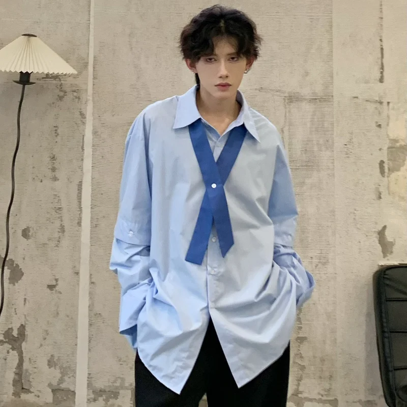 Blue irt Korean Sle Cleanfit Top Men's Aosphere Removable Long Sve ort Sve Jaet Свободное лето из полиэфирного волокна
Blue irt Korean Sle Cleanfit Top Men's Aosphere Removable Long Sve ort Sve Jaet Свободное лето из полиэфирного волокна