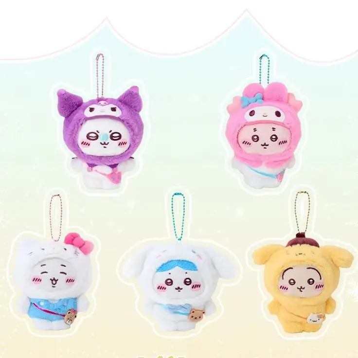 Chikawas Fur Toy Dolls Cute Doll Gift Bag Hangers in Stock Nagano Gift Hachiwera Momonga Usagi Chii Keychain Cuddly Toy
Chikawas Fur Toy Dolls Cute Doll Gift Bag Hangers in Stock Nagano Gift Hachiwera Momonga Usagi Chii Keychain Cuddly Toy
