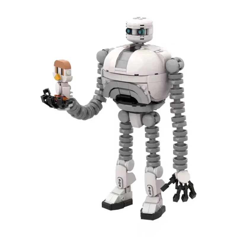 Набор строительных блоков MOC Mech Brightbilled: Фигурки из фильма, роботы Roz и Brightbill, модель DIY-пазла, игрушки-головоломки, подарок для детей
Набор строительных блоков MOC Mech Brightbilled: Фигурки из фильма, роботы Roz и Brightbill, модель DIY-пазла, игрушки-головоломки, подарок для детей