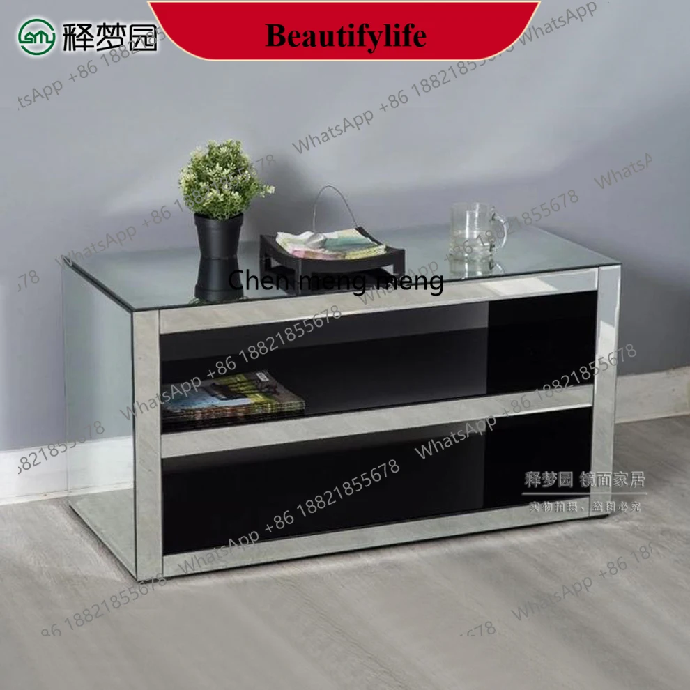 E153 Modern fashion entrance decoration simple shelf shoe cabinet display cabinet table mirror storage cabinet
E153 Modern fashion entrance decoration simple shelf shoe cabinet display cabinet table mirror storage cabinet