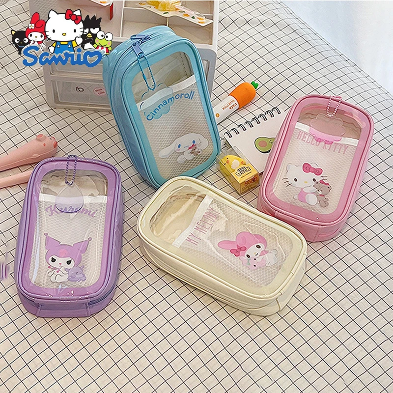 1 шт. Sanrios Hello Kitty My Melody Большой Вместительный карандаш фотография милый рюкзак для студентов сумка для хранения
1 шт. Sanrios Hello Kitty My Melody Большой Вместительный карандаш фотография милый рюкзак для студентов сумка для хранения