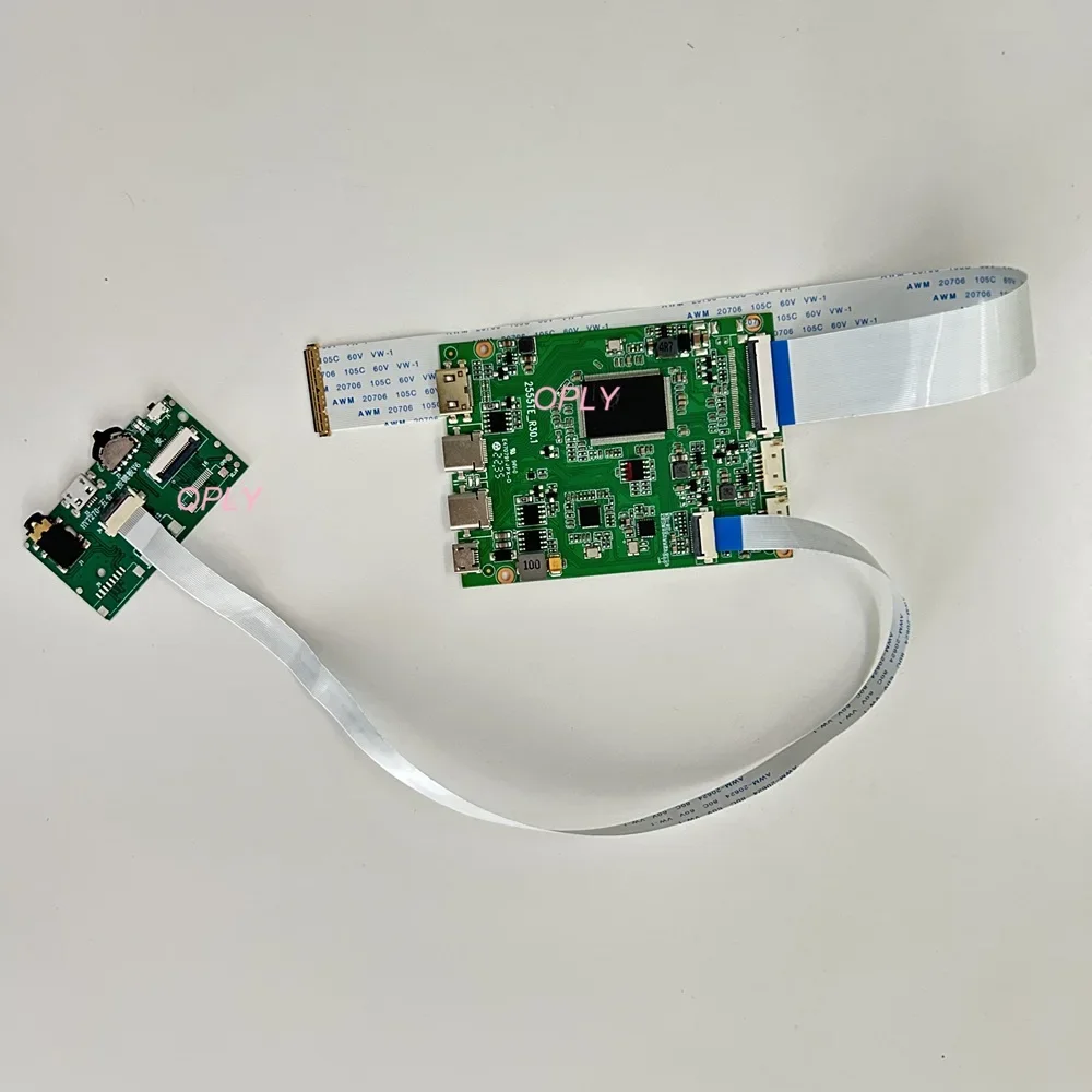 Комплект платы контроллера EDP MINI HDMI-совместимый Type-c Micro USB для LP133QH1-SPA1 LQ133T1JW LQ133T1JW19 13,3 дюйма, панель 2560X1440, сделай сам
Комплект платы контроллера EDP MINI HDMI-совместимый Type-c Micro USB для LP133QH1-SPA1 LQ133T1JW LQ133T1JW19 13,3 дюйма, панель 2560X1440, сделай сам
