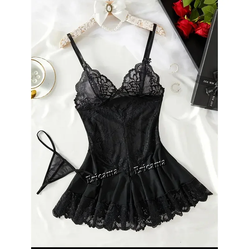 Women's Underwear Set Sexy Lingerie Outfit Ladies Lingerie Sleepwear Fashion Sexy Bra Set Nightie Gown Babydoll Bodysuit Mesh
Women's Underwear Set Sexy Lingerie Outfit Ladies Lingerie Sleepwear Fashion Sexy Bra Set Nightie Gown Babydoll Bodysuit Mesh