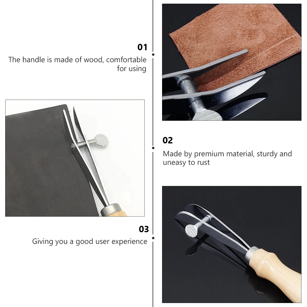 Craft Edges Creaser Premium Wood Handle Multipurpose DIY Tool Stitching Groover Edges Trimmer Spacing Wheel
Craft Edges Creaser Premium Wood Handle Multipurpose DIY Tool Stitching Groover Edges Trimmer Spacing Wheel