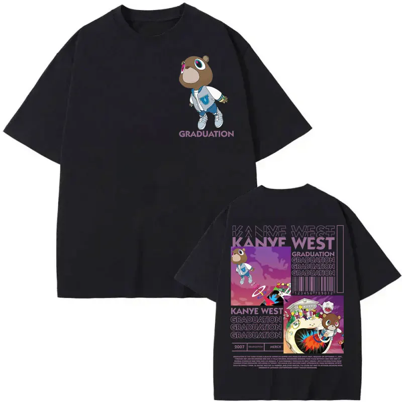 Limited Kanye West Graduation Album Merch T-shirt Fashion Hip Hop Short Sleeve T-shirts Men Women Clothing Harajuku Y2k T Shirts
Limited Kanye West Graduation Album Merch T-shirt Fashion Hip Hop Short Sleeve T-shirts Men Women Clothing Harajuku Y2k T Shirts