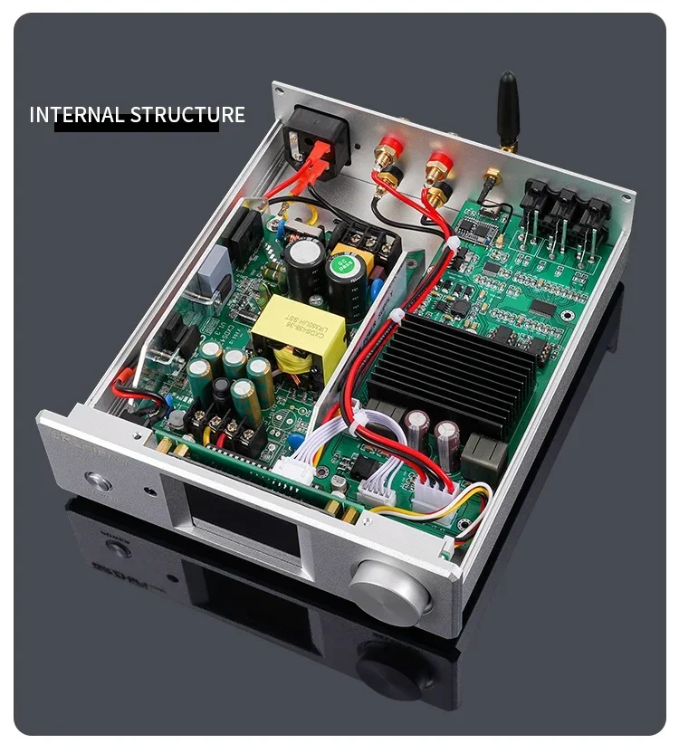 Latest Upgrade Weiliang X30Z TPA3255 High Power Hifi Fever Digital Amplifier Bluetooth 5.4 With Remote
Latest Upgrade Weiliang X30Z TPA3255 High Power Hifi Fever Digital Amplifier Bluetooth 5.4 With Remote