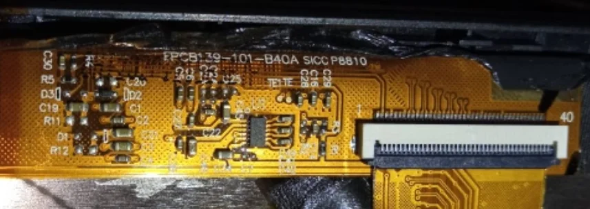10.1 inch 40 pin FPCB139-101-B40A LCD display For Display Replacement Screen Matrix
10.1 inch 40 pin FPCB139-101-B40A LCD display For Display Replacement Screen Matrix