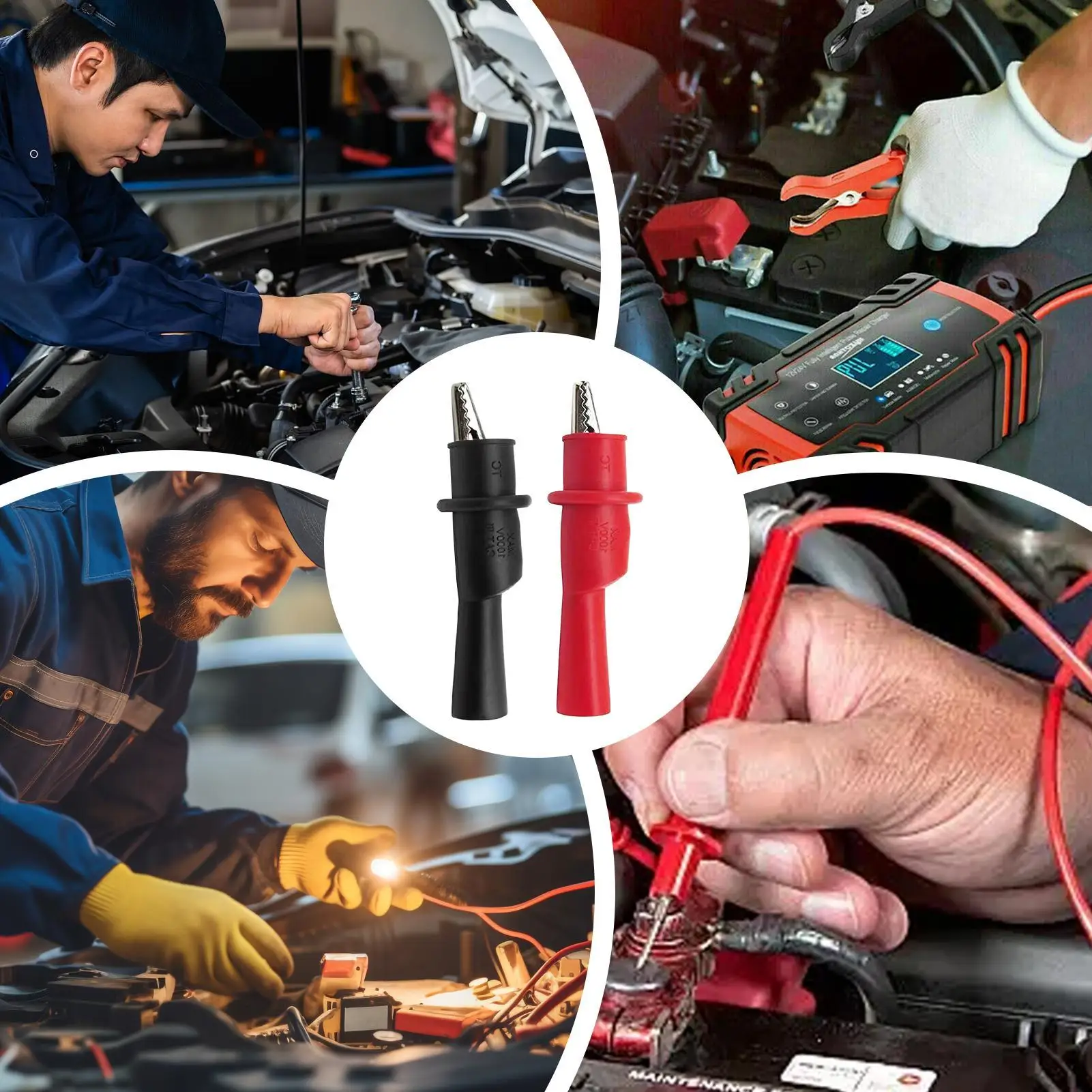 Test Probe Alligator Clip 2Pcs/set Test Leads Crocodile Clamps Universal Electrical Testing Cable Copper Crocodile Clamp
Test Probe Alligator Clip 2Pcs/set Test Leads Crocodile Clamps Universal Electrical Testing Cable Copper Crocodile Clamp