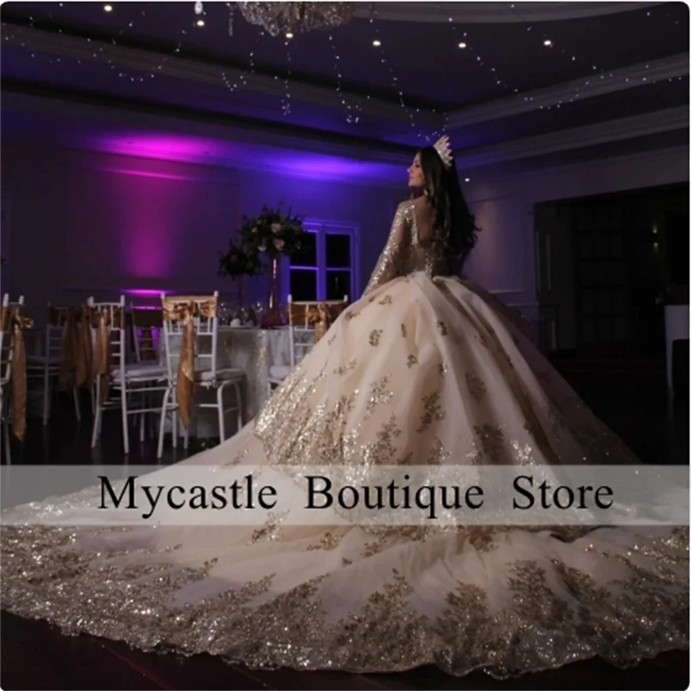 Champagne Lace Sequin Quinceanera Dress 2025 O-Neck Applique Bead Corset Prom Dress Ruffle Ball Gown Customized Sweet 16 Dress
Champagne Lace Sequin Quinceanera Dress 2025 O-Neck Applique Bead Corset Prom Dress Ruffle Ball Gown Customized Sweet 16 Dress