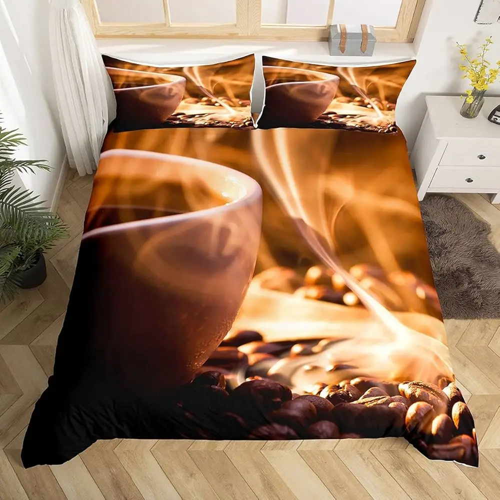Coffee Duvet Cover Bedding Decoration Gift First Choice Suitable for Children Boys Girls and Adults Soft Warm and Breathable
Coffee Duvet Cover Bedding Decoration Gift First Choice Suitable for Children Boys Girls and Adults Soft Warm and Breathable