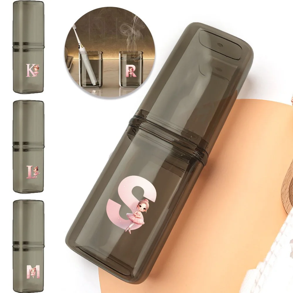 Portable Toothbrush Case Plastic Toothpaste Holder Fall Prevention Large Ballerina Girl Initial Name 26 Letters Pattern
Portable Toothbrush Case Plastic Toothpaste Holder Fall Prevention Large Ballerina Girl Initial Name 26 Letters Pattern