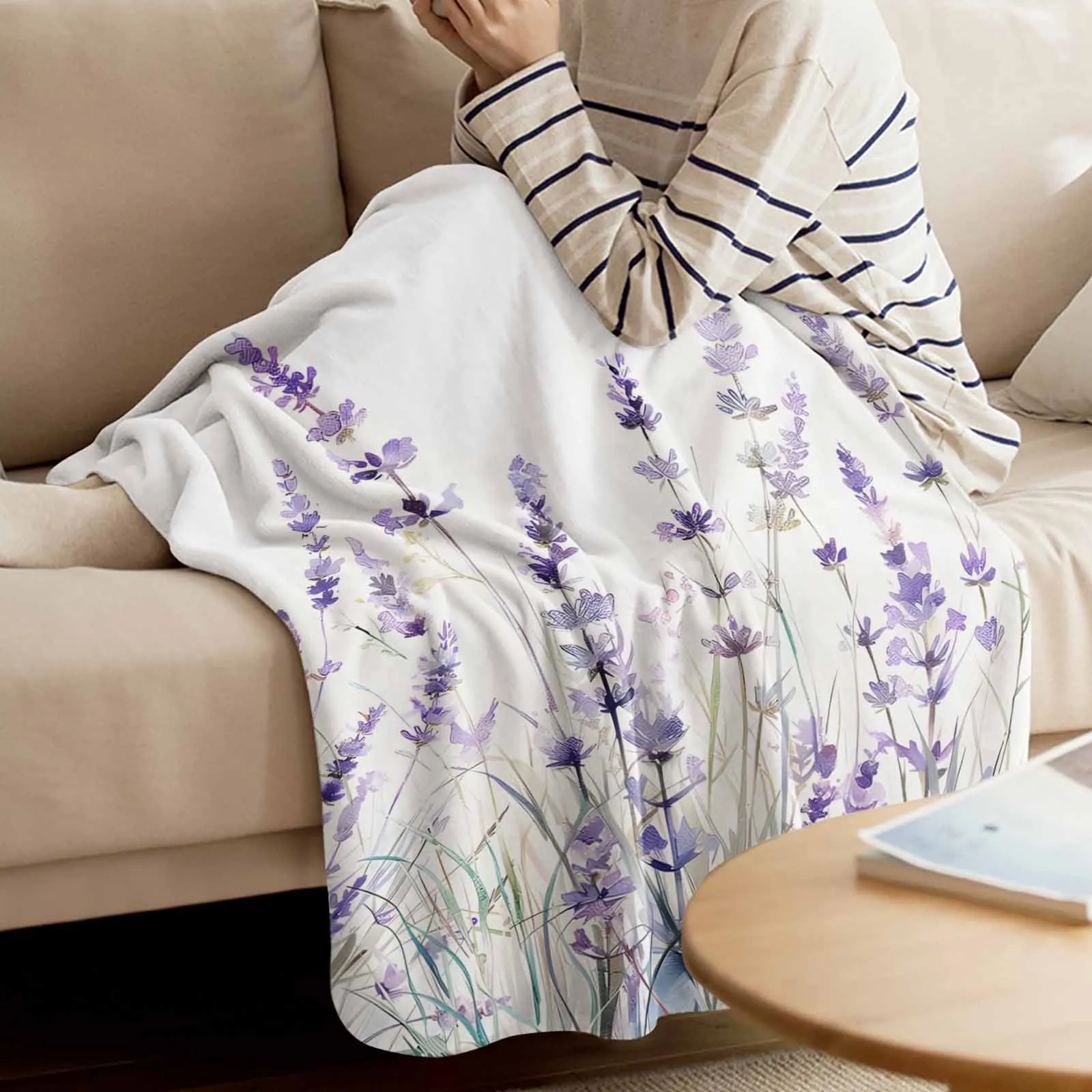 Lavender Flower Plant Wildflower Coral Fleece Blanket Cover The Bed Flannel Sofa Blanket Small Blanket for Kids Home Textile
Lavender Flower Plant Wildflower Coral Fleece Blanket Cover The Bed Flannel Sofa Blanket Small Blanket for Kids Home Textile