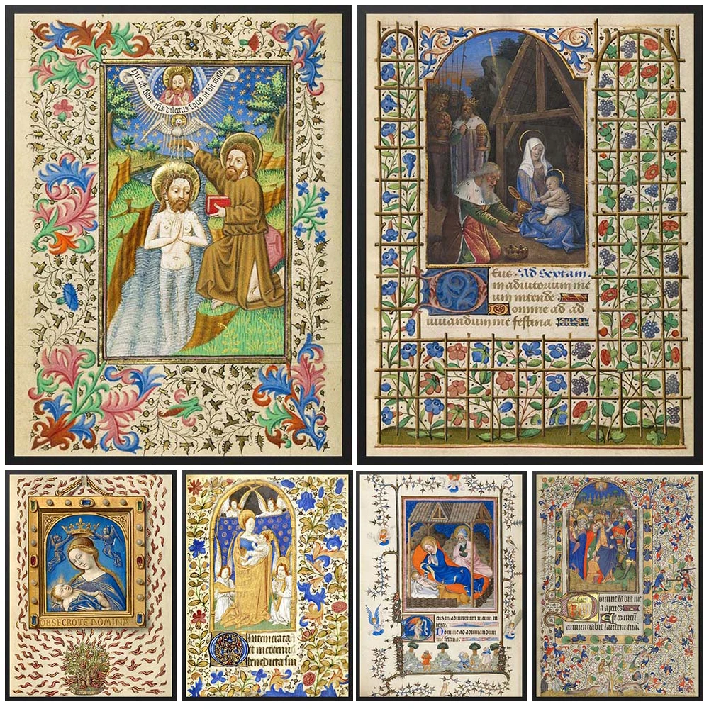 Baptism of Christ Jesus Christianity Worship of Mages Wall Pictures For Living Room Poster Wall Art Canvas Painting Unframed
Baptism of Christ Jesus Christianity Worship of Mages Wall Pictures For Living Room Poster Wall Art Canvas Painting Unframed