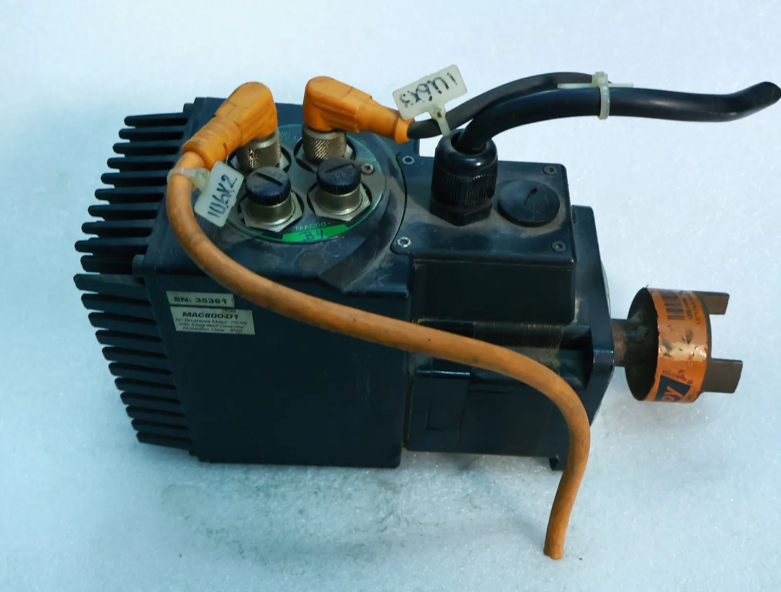 Used MAC800-D1 SN35361 For JVL MAC800-D1 SN35361 Servo Motor
Used MAC800-D1 SN35361 For JVL MAC800-D1 SN35361 Servo Motor