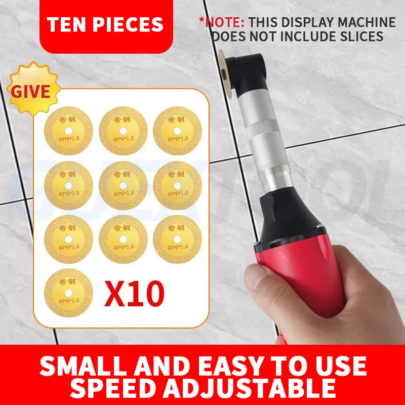 Ceramic Tile Beauty Sewing Tool 350W Electric Straight Grinder 6 Variable Speeds Cleaning Machine Grinder Sander Polisher
Ceramic Tile Beauty Sewing Tool 350W Electric Straight Grinder 6 Variable Speeds Cleaning Machine Grinder Sander Polisher