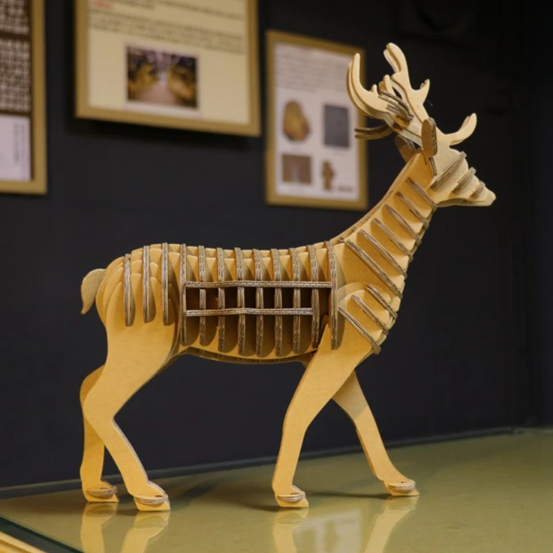 DIY Animal Assembly Paper Crafts Educational Cognitive Perceptual Structure Assembly
DIY Animal Assembly Paper Crafts Educational Cognitive Perceptual Structure Assembly