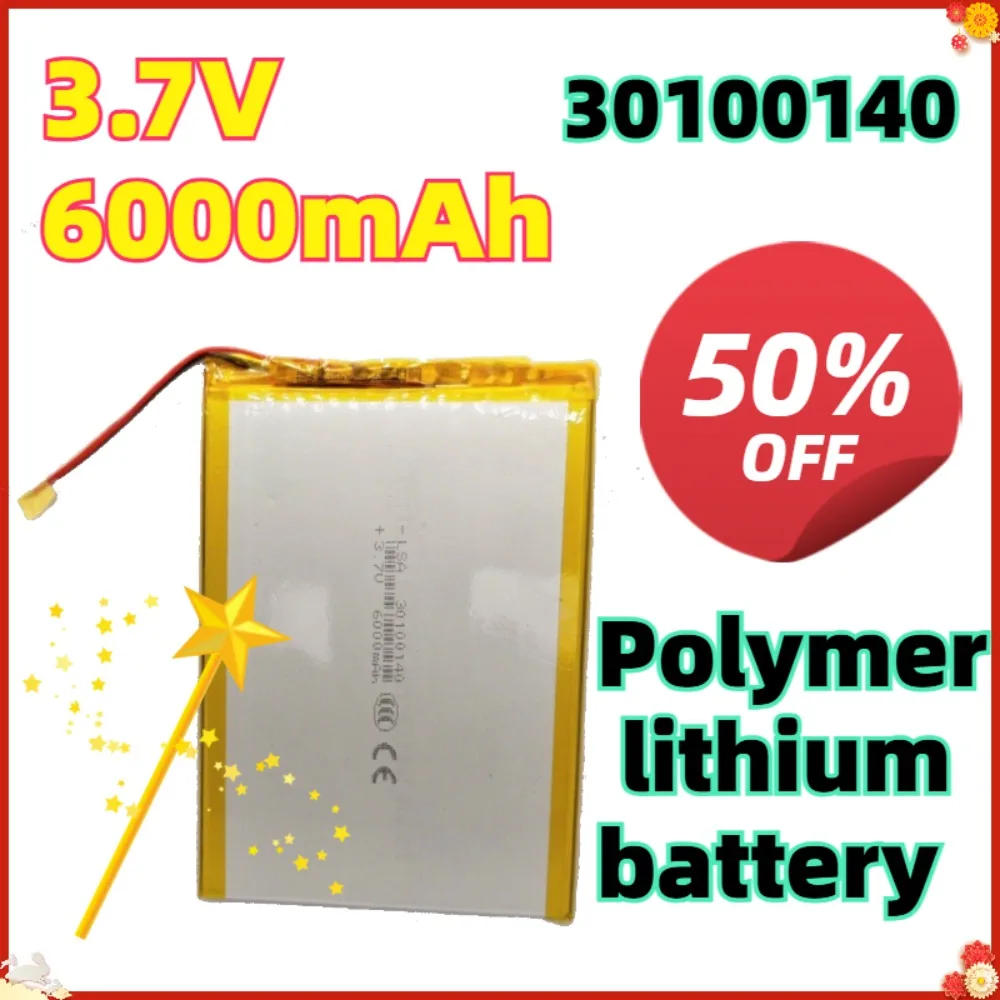 30100140 3.7v 6000mAh Li Polymer lithium battery For Teclast M40 love landing PDA smart tablet computer 3.7v polymer
30100140 3.7v 6000mAh Li Polymer lithium battery For Teclast M40 love landing PDA smart tablet computer 3.7v polymer
