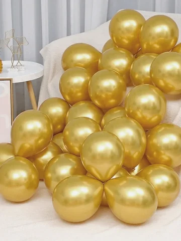 30/50/100pcs,5inch Metallic Gold Balloons,For Balloon Garland Or Arch, Birthday Decorations, Party Decorations Wedding Balloon