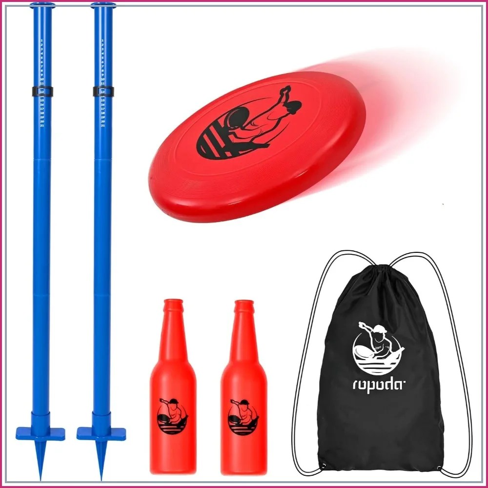 Upgraded Flying Disc Game Set with Reinforced Ground Spike, Portable Lawn Beach Toss Game, Includes 2 Extra
Upgraded Flying Disc Game Set with Reinforced Ground Spike, Portable Lawn Beach Toss Game, Includes 2 Extra