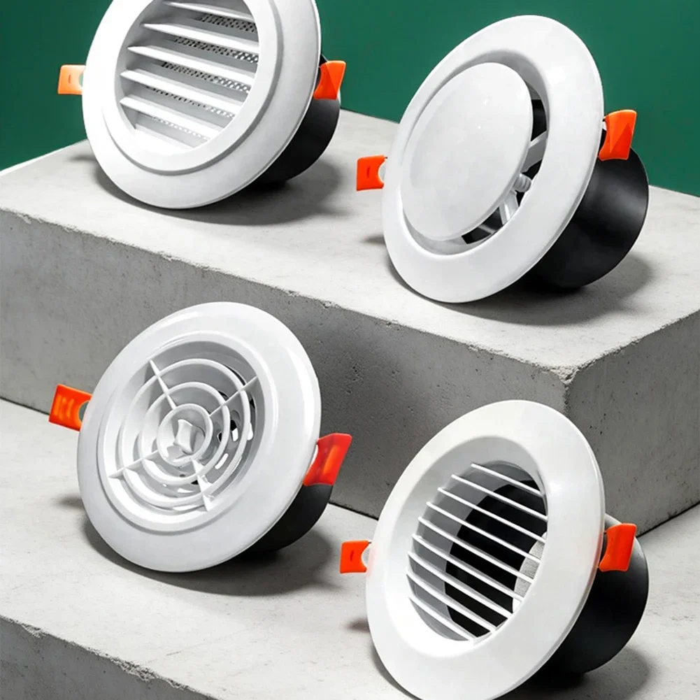 Air Conditioning Disc Vent Cover For Ceiling Wall Exhaust Cap ABS Plastic Duct Fitting 75 90 100 110 130mm Opening
Air Conditioning Disc Vent Cover For Ceiling Wall Exhaust Cap ABS Plastic Duct Fitting 75 90 100 110 130mm Opening