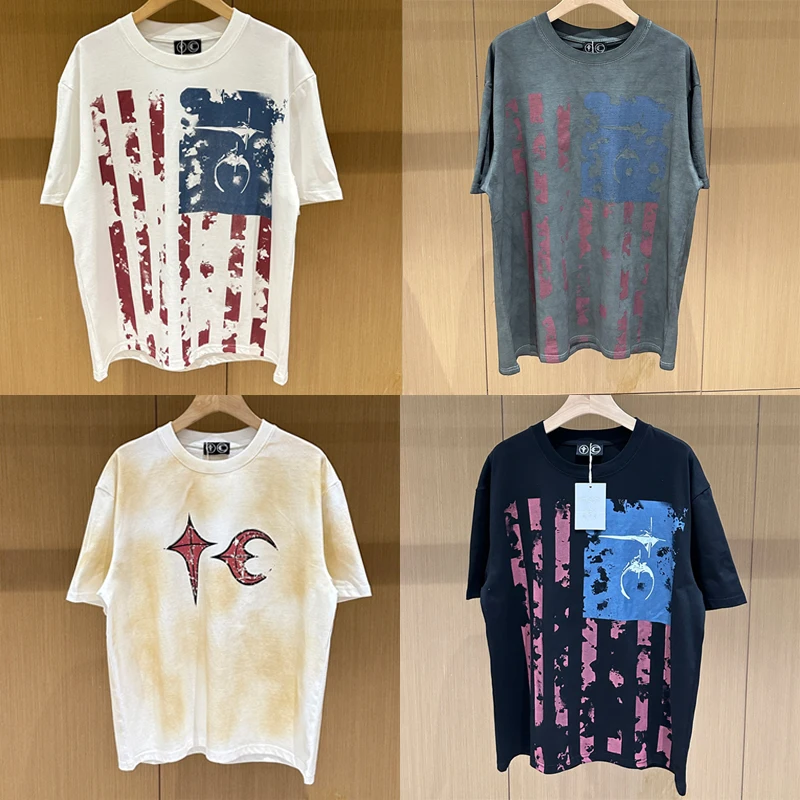 Fashion Brand High Street Thug Club T-shirts Summer Hip Hop Casual Round Neck Short Sleeve Metal Logo Print Top T-shirt Unisex
Fashion Brand High Street Thug Club T-shirts Summer Hip Hop Casual Round Neck Short Sleeve Metal Logo Print Top T-shirt Unisex