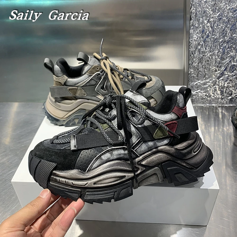 Retro Air Mesh Waterproof Platform Lace Up Vulcanized Shoes 2023 New Fashion INS Style Sport Shoes Men/Women Casual Shoes
Retro Air Mesh Waterproof Platform Lace Up Vulcanized Shoes 2023 New Fashion INS Style Sport Shoes Men/Women Casual Shoes
