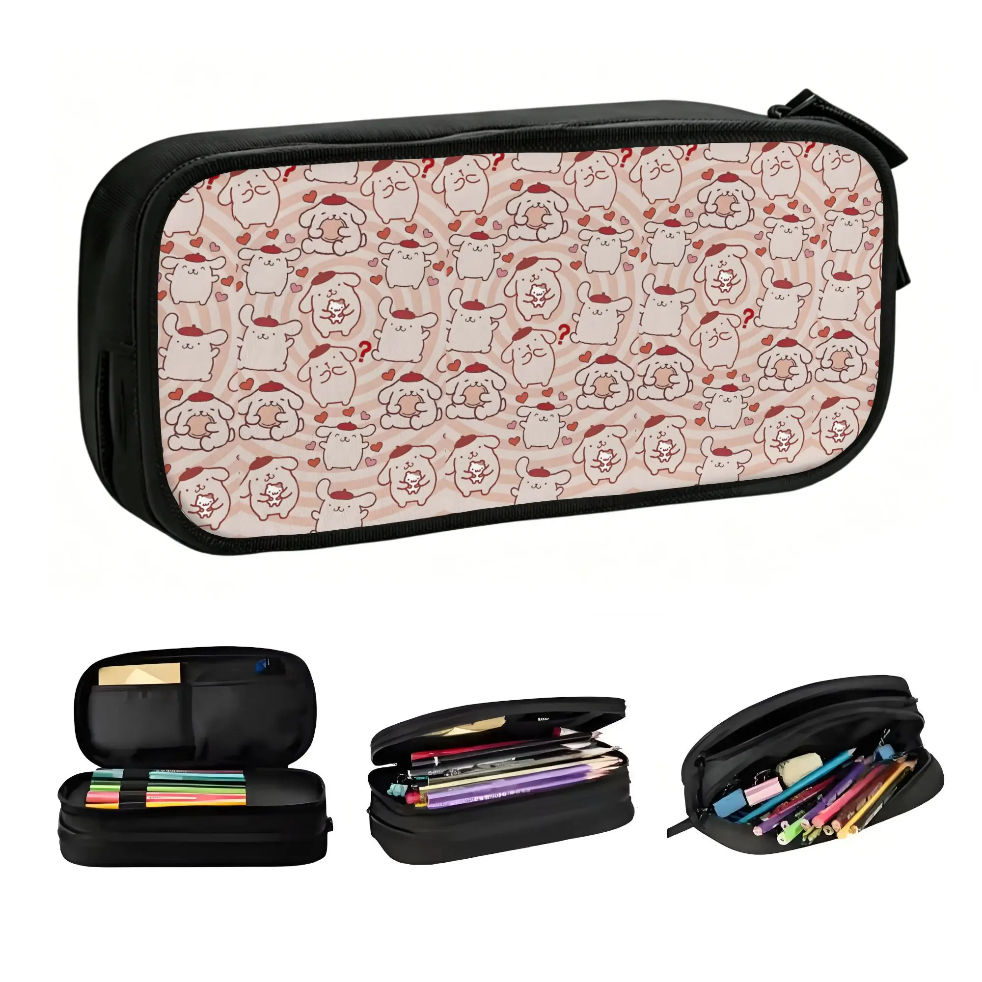 P-Pompompurines Korean Pencil Cases Men Women Large Storage Cute Dog Pencil Bag Pouch Students Stationery
P-Pompompurines Korean Pencil Cases Men Women Large Storage Cute Dog Pencil Bag Pouch Students Stationery