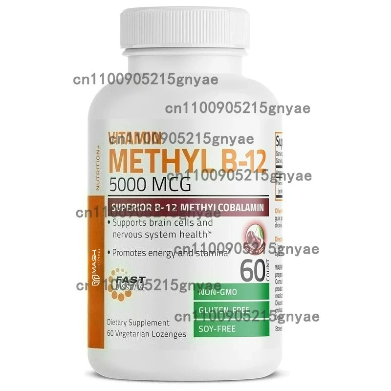 Витамин B12 5000 Mcg 60 капсул — энергетический метаболизм, поддержка и поддержка здоровья, натуральный вкус вишни
Витамин B12 5000 Mcg 60 капсул — энергетический метаболизм, поддержка и поддержка здоровья, натуральный вкус вишни