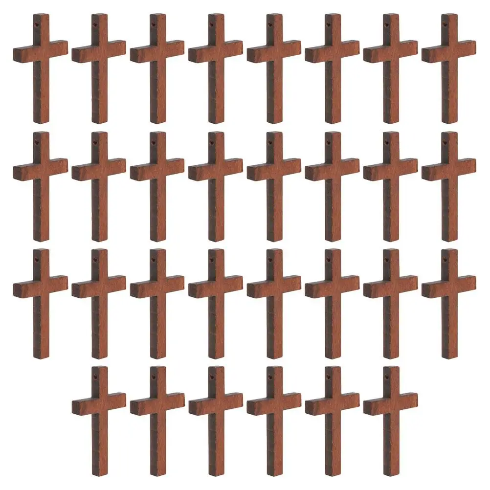 30pcs Cross Pendant Wood Craft Mini Decorative Charms Bags Keychain Accessories Retro Necklace Jewelry DIY Party Decoration
30pcs Cross Pendant Wood Craft Mini Decorative Charms Bags Keychain Accessories Retro Necklace Jewelry DIY Party Decoration