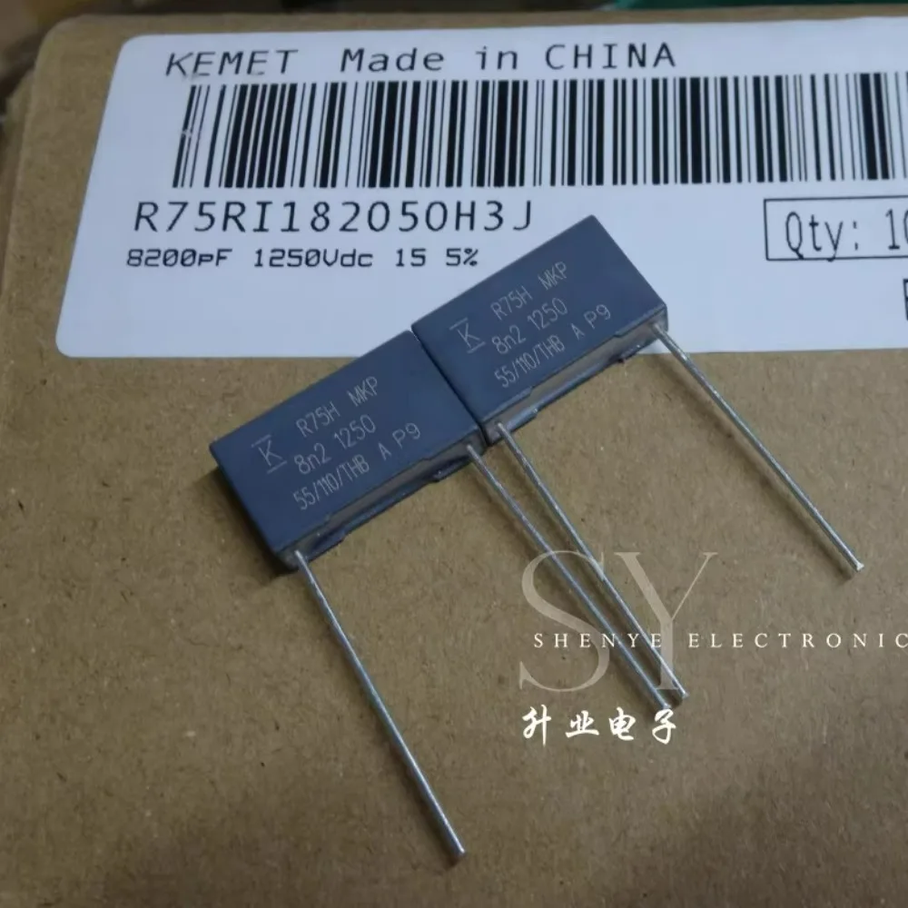 10pcs/lot R75 MKP 0.0082uf 1250V 8.2nf 8n2 8200pf 822 Brand New 15mm Film Capacitor R75RI182050H3J
10pcs/lot R75 MKP 0.0082uf 1250V 8.2nf 8n2 8200pf 822 Brand New 15mm Film Capacitor R75RI182050H3J