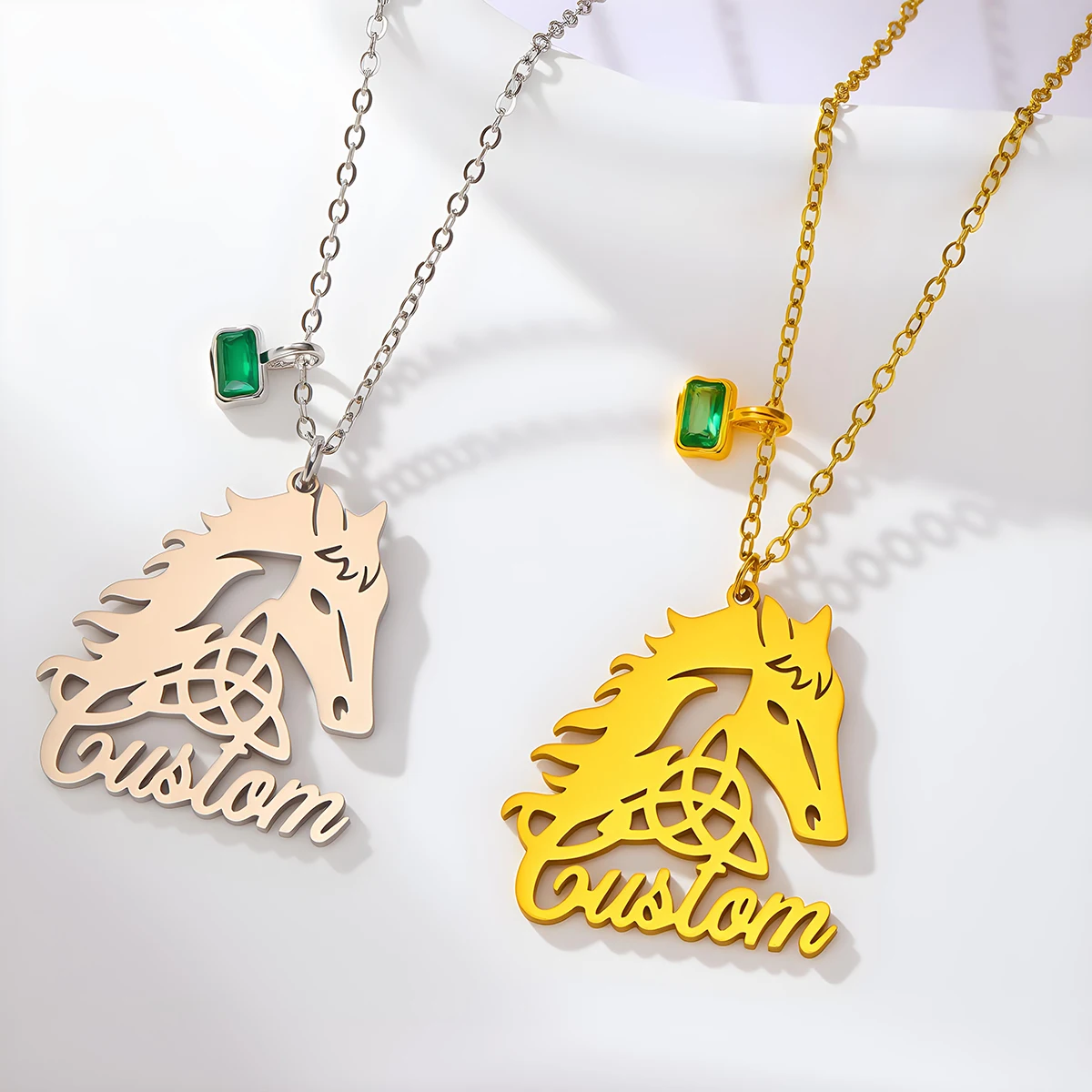 Chandler Custom Name Horse Head Witch Knot Pendant Necklace for Women Men Stainless Steel Spiritual Jewelry Birthday Gift
Chandler Custom Name Horse Head Witch Knot Pendant Necklace for Women Men Stainless Steel Spiritual Jewelry Birthday Gift