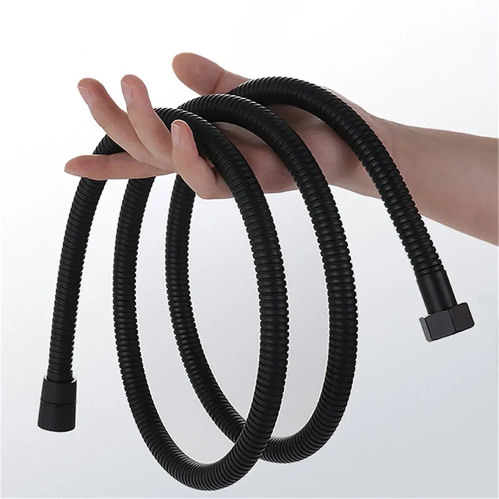 1.5M 2M Stainless Steel Black Hose Extension Pipe Bathroom Shower Pipe Extension Pipe Water Pipe Drawer Bathroom Accessories
1.5M 2M Stainless Steel Black Hose Extension Pipe Bathroom Shower Pipe Extension Pipe Water Pipe Drawer Bathroom Accessories
