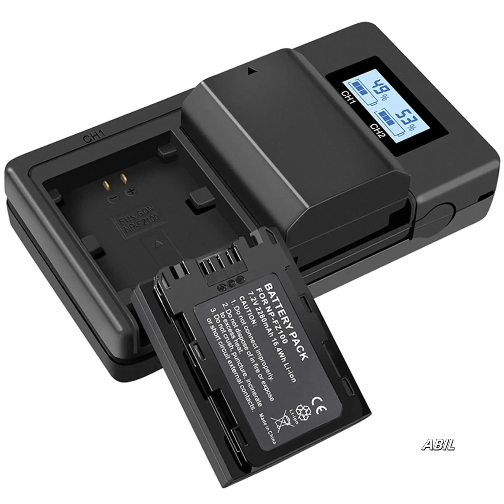 2X Np-Fz100 Npfz100 Fz100 Battery Charger For Sony Alpha A9, Alpha A7R Iii, A7R Mark 3, Alpha A7 Iii, A7 Mark 3
2X Np-Fz100 Npfz100 Fz100 Battery Charger For Sony Alpha A9, Alpha A7R Iii, A7R Mark 3, Alpha A7 Iii, A7 Mark 3
