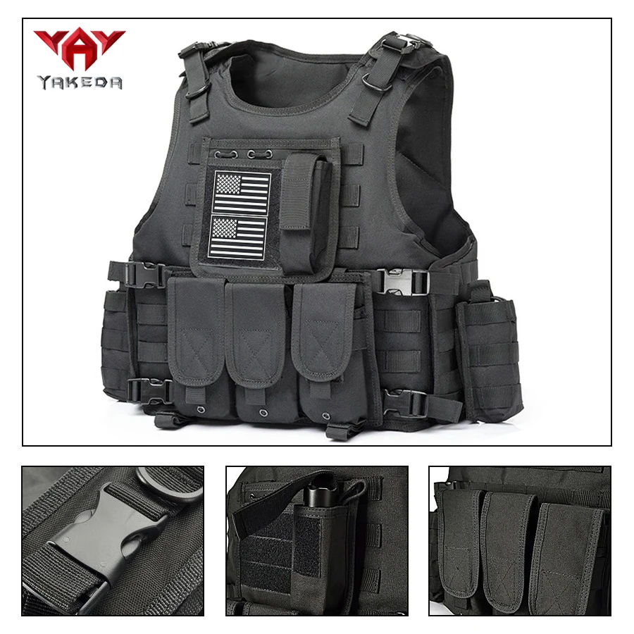 Многофункциональный тренировочный жилет YAKEDA из износостойкой ткани, с быстросъемными, удобными и регулируемыми плечевыми ремнями.
Многофункциональный тренировочный жилет YAKEDA из износостойкой ткани, с быстросъемными, удобными и регулируемыми плечевыми ремнями.