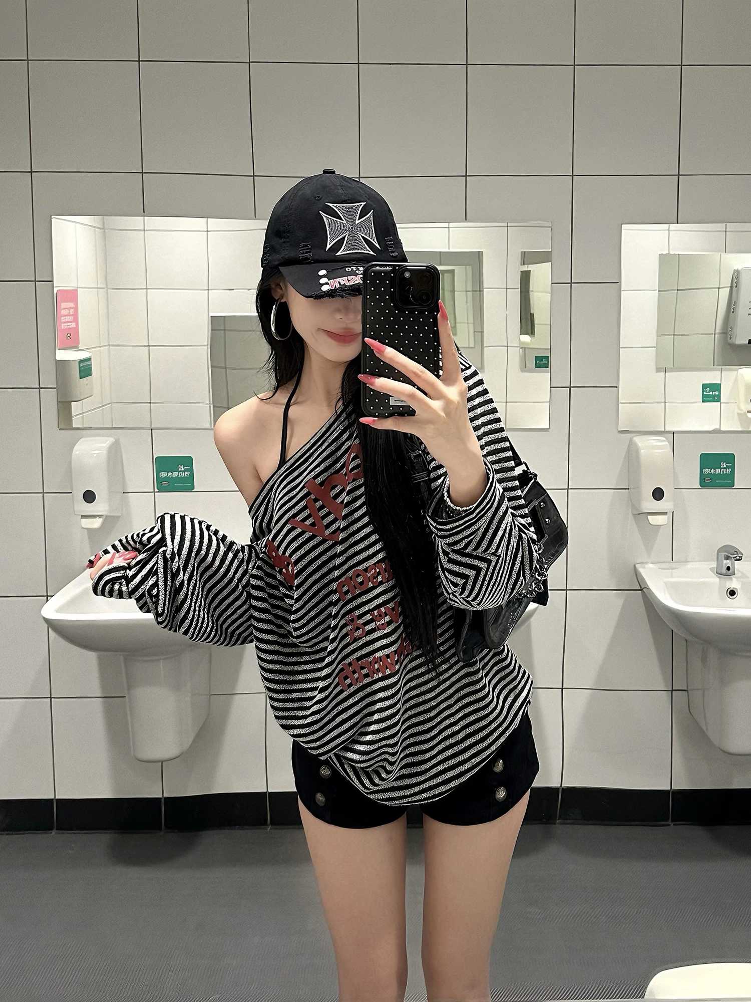 American Style Long Sleeve T-Shirt Striped Letter Print Loose Shoulder Trendy Top for Summer Versatile Casual Loose Fit Tee
American Style Long Sleeve T-Shirt Striped Letter Print Loose Shoulder Trendy Top for Summer Versatile Casual Loose Fit Tee