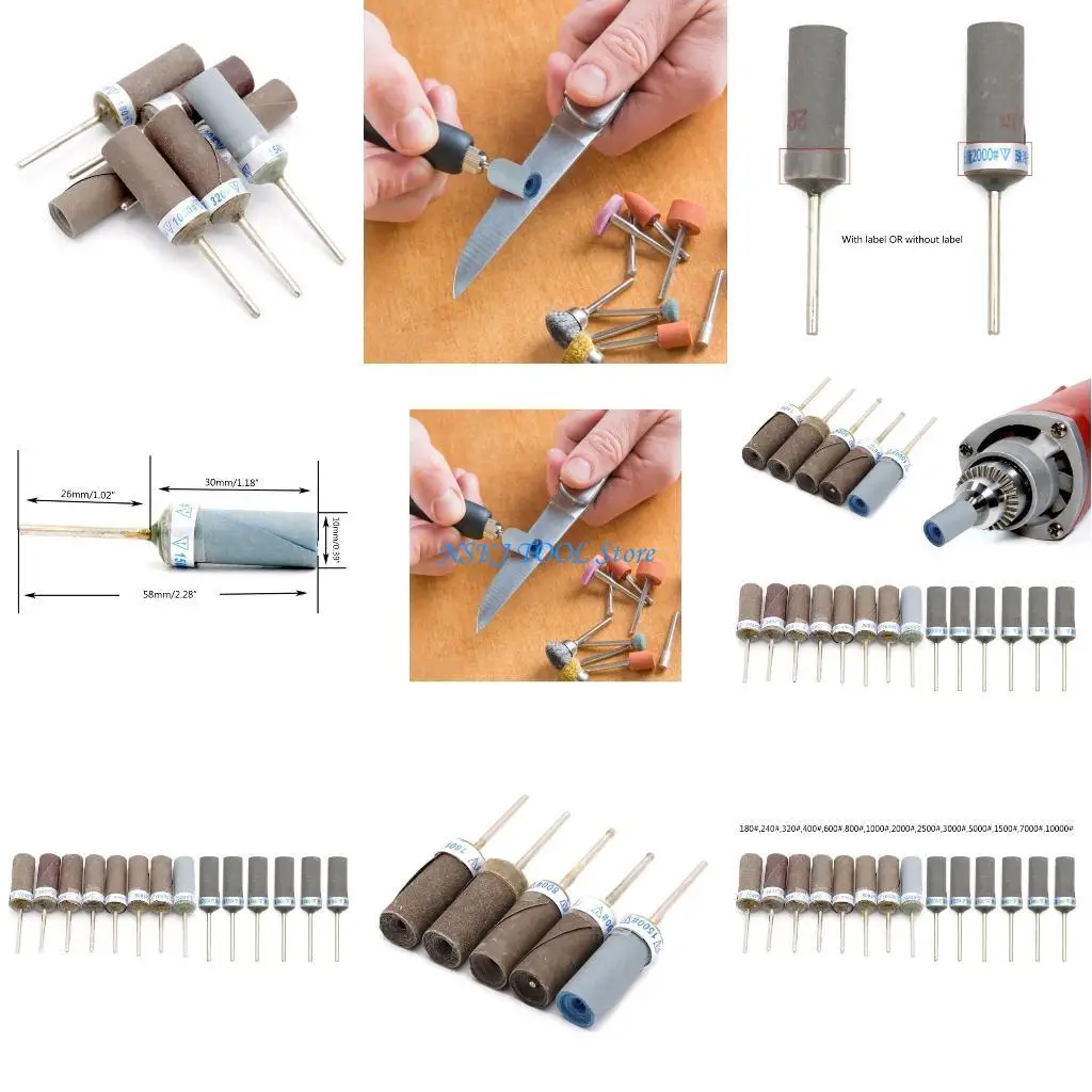 L8RC Grit 180 to 10000 Sand Paper Bar Practical Cylinder Sandpaper Rod Grinding
L8RC Grit 180 to 10000 Sand Paper Bar Practical Cylinder Sandpaper Rod Grinding