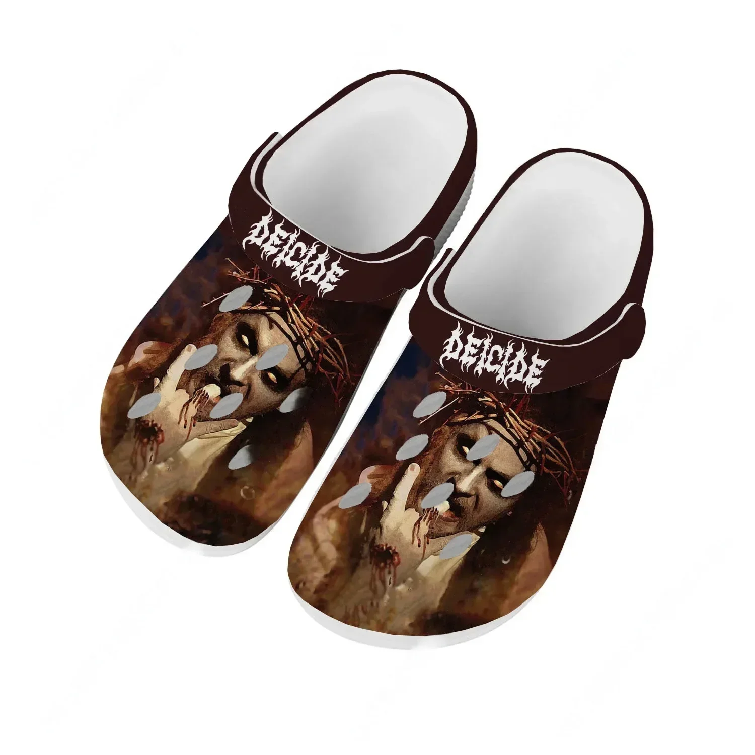Deicide Water Shoes Men Women Teenager Comfortable Fashion Home Garden Clogs Custom Sandals Beach Breathable Hole Slippers
Deicide Water Shoes Men Women Teenager Comfortable Fashion Home Garden Clogs Custom Sandals Beach Breathable Hole Slippers
