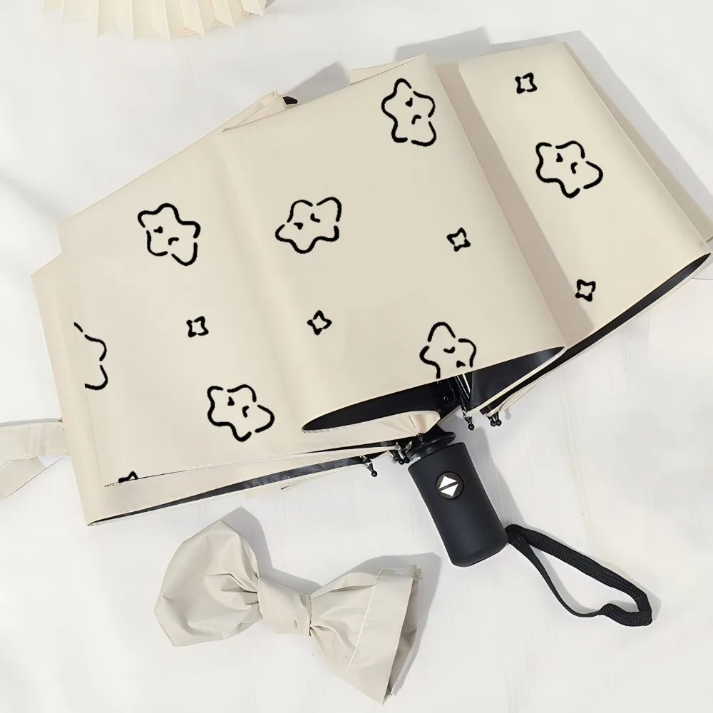 Cartoon Pattern Portable Folding Umbrella Fully Automatic Windproof UV Protection Umbrella Cute Thick Sun Protection Umbrella
Cartoon Pattern Portable Folding Umbrella Fully Automatic Windproof UV Protection Umbrella Cute Thick Sun Protection Umbrella