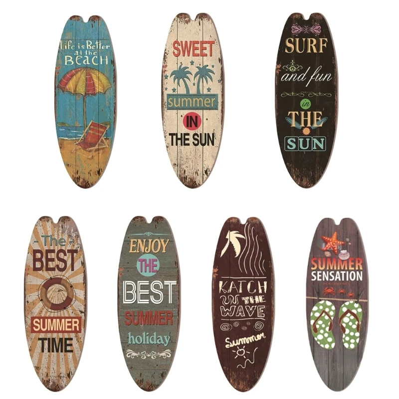 Retro Wooden Surfboard Decorative Plaques, Beach House Sign, Ocean Theme, Home and Office Decoration
Retro Wooden Surfboard Decorative Plaques, Beach House Sign, Ocean Theme, Home and Office Decoration