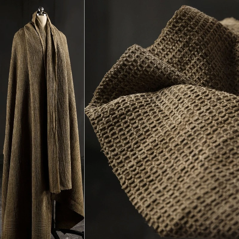 Natural Cotton Grid Pattern Stir Fried Fabric for Vintage DIY Clothing Design Apparel Diy Sewing Fabrics By The Meter Cloth
Natural Cotton Grid Pattern Stir Fried Fabric for Vintage DIY Clothing Design Apparel Diy Sewing Fabrics By The Meter Cloth