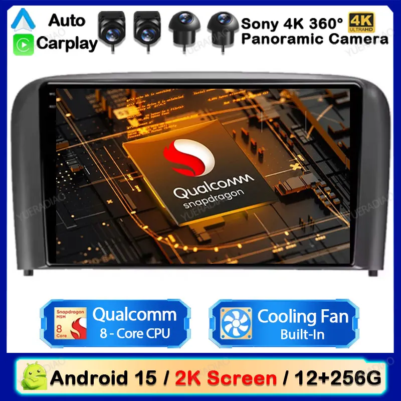 Android 15 Car Radio For Volvo S80 1998 1999 2000 2001 2002 2003 2004 2005 2006 Multimedia Video Player NAVI GPS 4G WIFI QLED BT
Android 15 Car Radio For Volvo S80 1998 1999 2000 2001 2002 2003 2004 2005 2006 Multimedia Video Player NAVI GPS 4G WIFI QLED BT