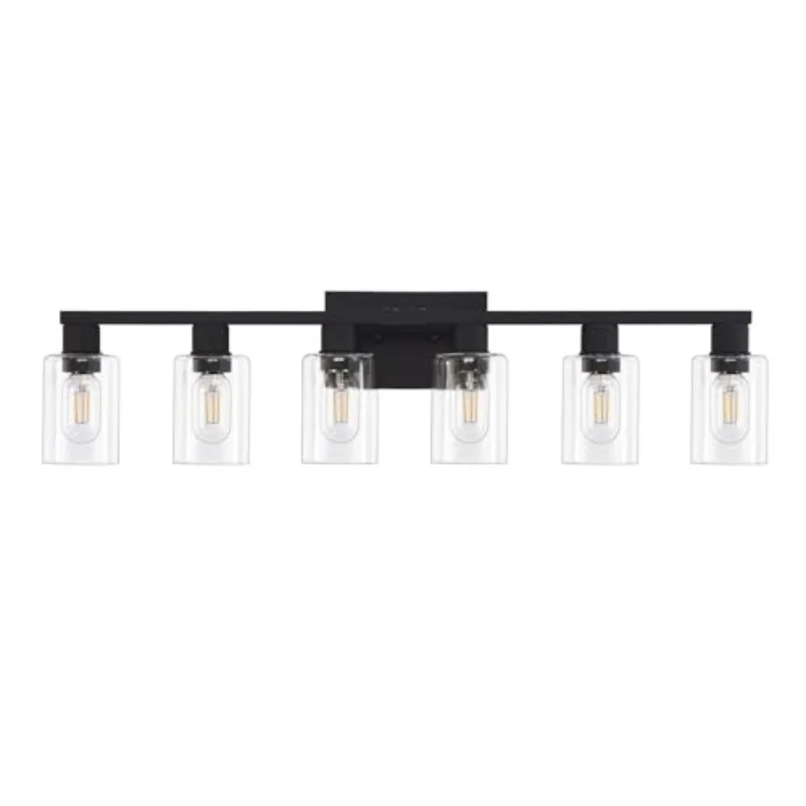 【New model】6 Light Bathroom Vanity Light Matte Black Vanity Light Fixtures Large Vanity Lights for Bathroom Farmhouse Light Fix
【New model】6 Light Bathroom Vanity Light Matte Black Vanity Light Fixtures Large Vanity Lights for Bathroom Farmhouse Light Fix