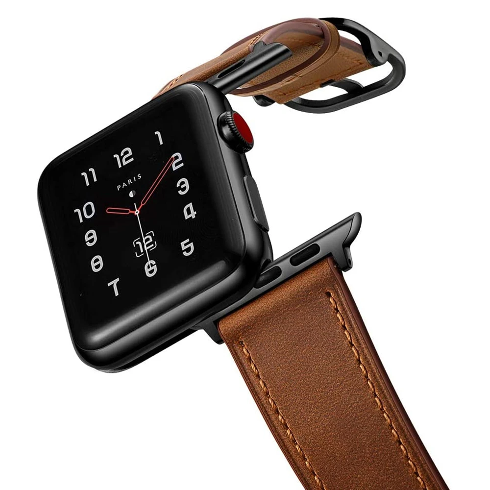 For Apple Watch 5 Band 44mm 40mm Genuine Leather Vintage Replacement Strap Business Classic iWatch Series 5 4 3 2 1 Bracelet
For Apple Watch 5 Band 44mm 40mm Genuine Leather Vintage Replacement Strap Business Classic iWatch Series 5 4 3 2 1 Bracelet