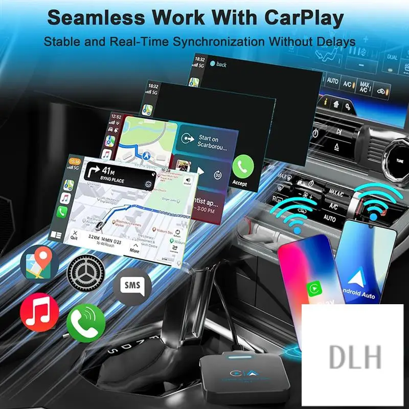 VO-2-In-1 Carplay Android Auto Adapter Wireless Carplay Adapter Dongle Plug And Play For Toyota Volvo
VO-2-In-1 Carplay Android Auto Adapter Wireless Carplay Adapter Dongle Plug And Play For Toyota Volvo