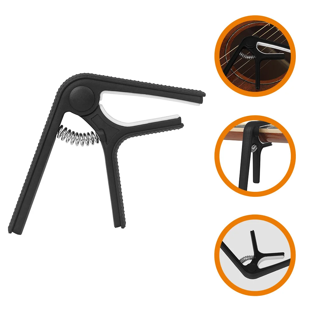 Capo For Acoustic Electric Classical Guitar Universal Clip With Anti-Slip Silicone Protection Lightweight Ukulele Capo
Capo For Acoustic Electric Classical Guitar Universal Clip With Anti-Slip Silicone Protection Lightweight Ukulele Capo