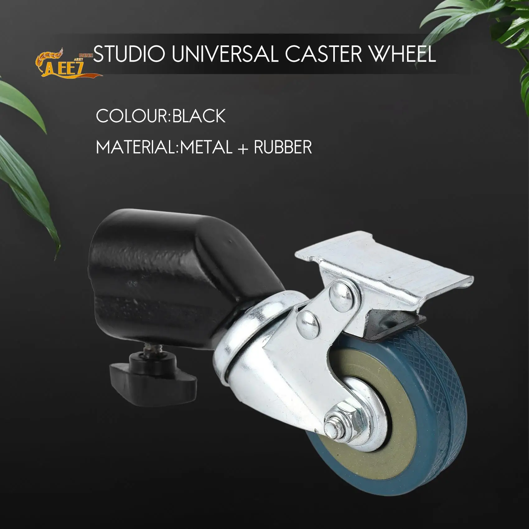 AEE7-3PCS 22Mm Photo Studio Universal Caster Wheel Tripod Pulley Heavy Duty For Light Stands/Studio Boom
AEE7-3PCS 22Mm Photo Studio Universal Caster Wheel Tripod Pulley Heavy Duty For Light Stands/Studio Boom
